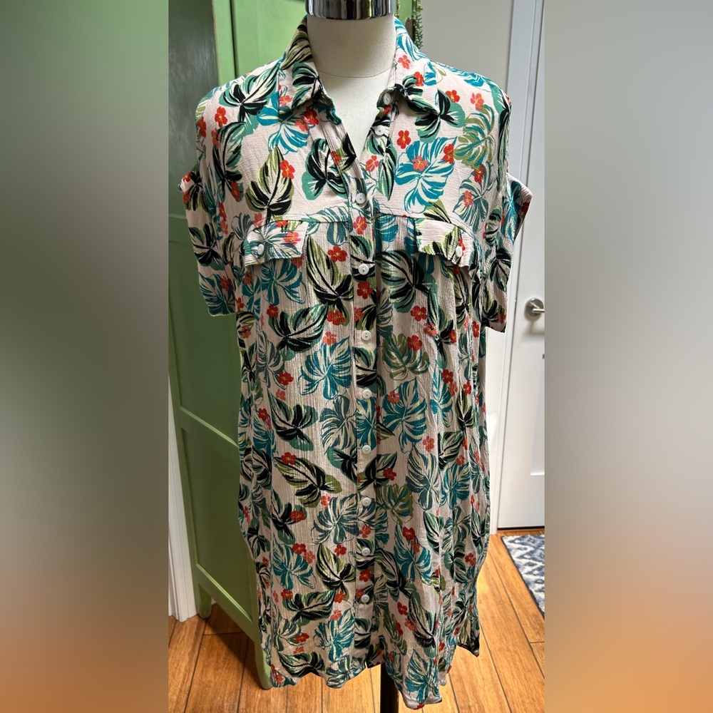 Lost + Wander shirt dress